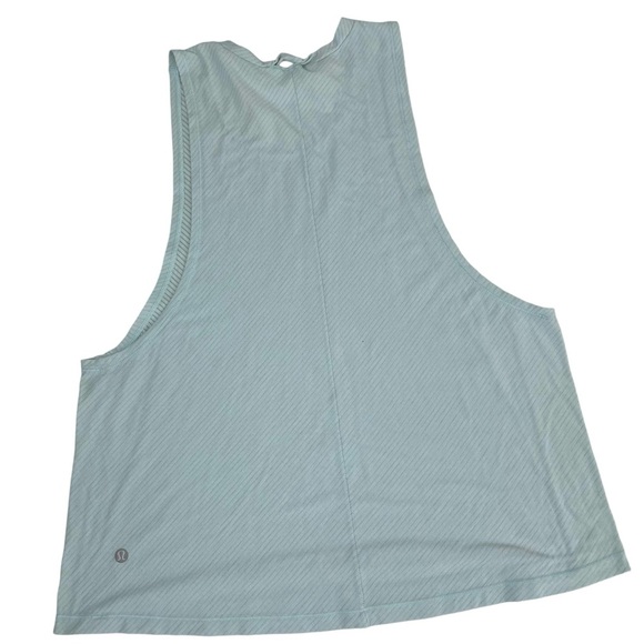 lululemon Cardio Squad Tank Heathered Sea Mist - Picture 11 of 14